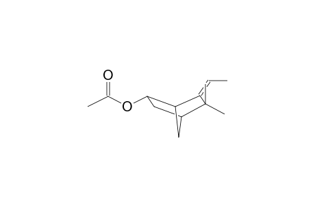 5,5-DIMETHYL-Z-6-ETHYLIDENEBICYCLO[2.2.1]HEPTAN-EXO-2-OL ACETATE