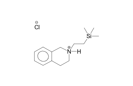 (2-TRIMETHYLSILYLETHYL)TETRAHYDROISOQUINOLINIUM CHLORIDE