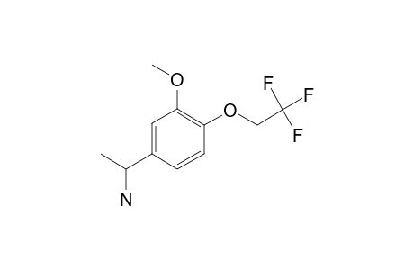 1-[3-Methoxy-4-(2,2,2-trifluoroethoxy)phenyl]ethanamine