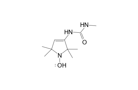 3-[N(2)-Methylureido]-2,2,5,5-tetramethyl-2,5-dihydropyrrole - 1-Oxide