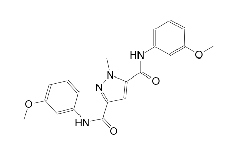 N~3~,N~5~-bis(3-methoxyphenyl)-1-methyl-1H-pyrazole-3,5-dicarboxamide