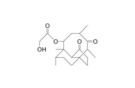 11-Oxo-12-B-methyl-19,20-dinor-pleuromutilin