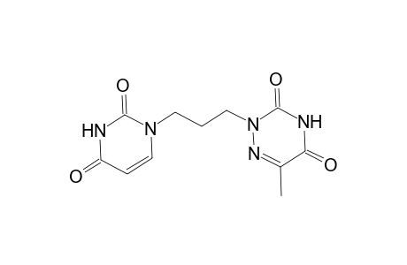 2-[3-(2,4-Dioxo-3,4-dihydro-1(2H)-pyrimidinyl)propyl]-6-methyl-1,2,4-triazine-3,5(2H,4H)-dione