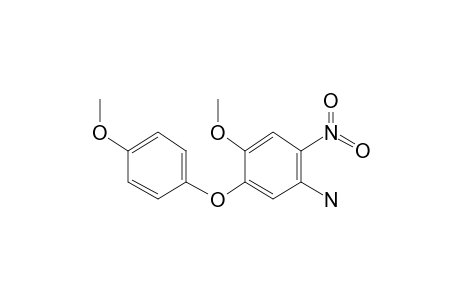 4-Methoxy-5-[4-methoxyphenoxy]-2-nitroaniline