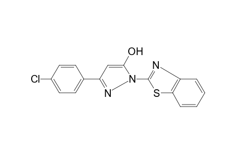 1-(1,3-Benzothiazol-2-yl)-3-(4-chlorophenyl)-1H-pyrazol-5-ol