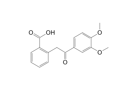 2-[2-(3,4-dimethoxyphenyl)-2-keto-ethyl]benzoic acid