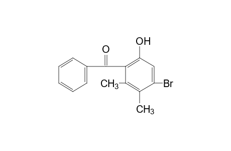 4-bromo-2,3-dimethyl-6-hydroxybenzophenone