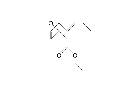 2-endo-Ethoxycarbonyl-1-methyl-3-propylidene-7-oxa-bicyclo(2.2.1)hept-5-ene