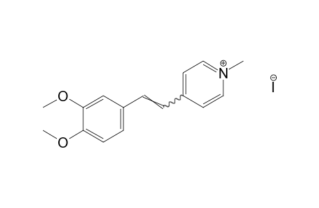 4-(3,4-dimethoxystyryl)-1-methylpyridinium iodide