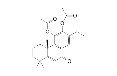 acetic acid [(4bS)-3-acetoxy-2-isopropyl-10-keto-4b,8,8-trimethyl-6,7-dihydro-5H-phenanthren-4-yl] ester
