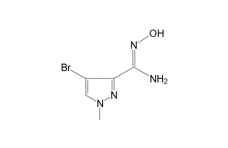 4-bromo-1-methylpyrazole-3-carboxamidoxime