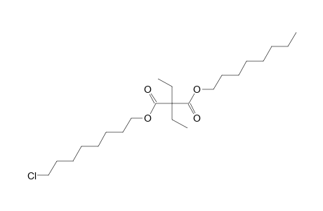 Diethylmalonic acid, 8-chlorooctyl octyl ester