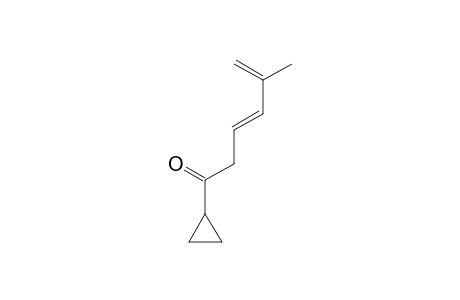 (3E)-1-Cyclopropyl-5-methylhexa-3,5-dien-1-one