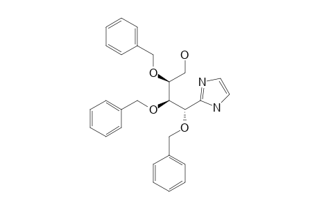 (2S,3R,4S)-2,3,4-TRIS-(BENZYLOXY)-4-(1H-IMIDAZOL-2-YL)-BUTAN-1-OL