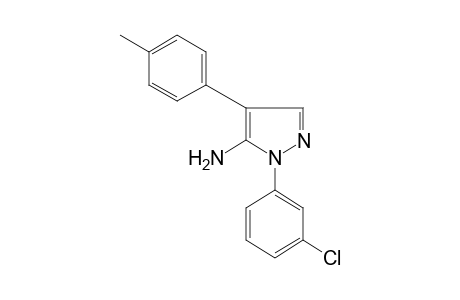5-AMINO-1-(m-CHLOROPHENYL)-4-p-TOLYLPYRAZOLE