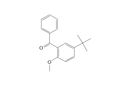 5-tert-butyl-2-methoxybenzophenone