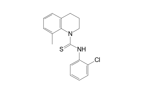 2'-chloro-3,4-dihydro-8-methylthio-1(2H)-quinolinecarboxanilide