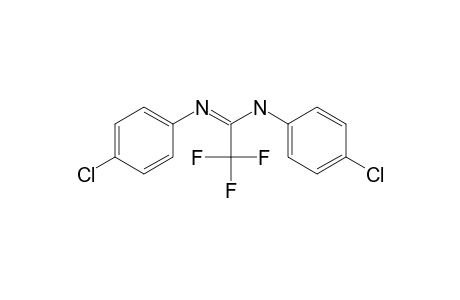 N,N'-Bis(4-chlorophenyl)-2,2,2-trifluoroethanimidamide