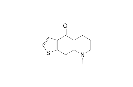 Thieno[2,3-d]azecin-4(5H)-one, 6,7,8,9,10,11-hexahydro-9-methyl-