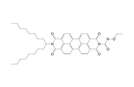 N-(1-Octylnonyl)-N'-(N"-ethoxycarbamidyl)perylene-3,4:9,10-bis(dicarboximide)