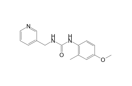 1-(4-methoxy-o-tolyl)-3-[(3-pyridyl)methyl]urea