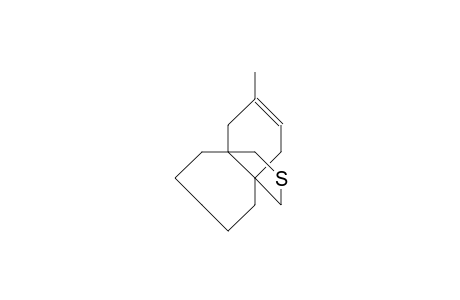 9-Methyl-13-thia-(5.4.3)propell-9-ene