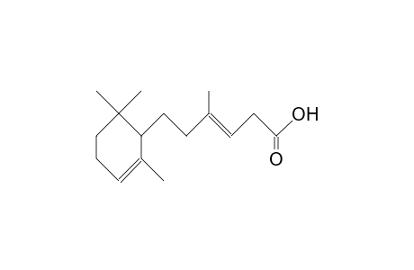6-(2,6,6-Trimethyl-2-cyclohexen-1-yl)-4-methyl-trans-3-hexenoic acid
