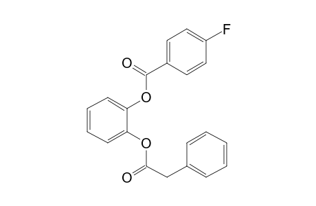 1,2-Benzenediol, o-(4-fluorobenzoyl)-o'-phenylacetyl-