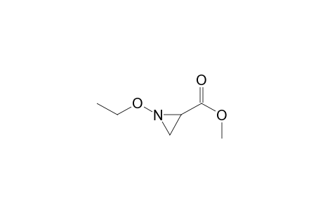 1-Ethoxy-2-aziridinecarboxylic acid methyl ester