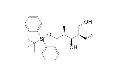 (2R,3S,4R)-5-[tert-butyl(diphenyl)silyl]oxy-2-ethenyl-4-methyl-pentane-1,3-diol