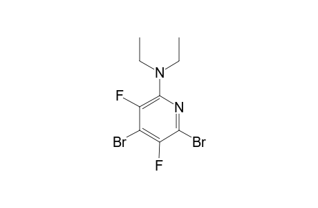 4,6-DIBROMO-2-DIETHYLAMINO-3,5-DIFLUOROPYRIDINE