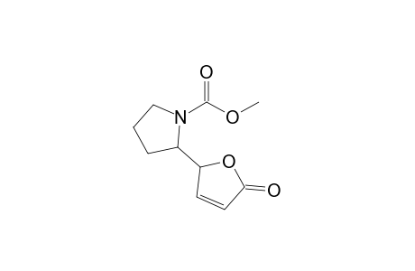 Methyl 2-(5-oxo-2,5-dihydrofuranyl)-1-pyrrolidinecarboxylate