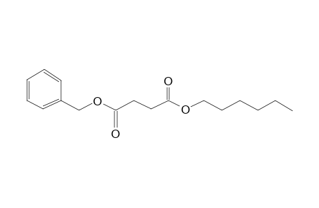 Butanedioic acid, hexyl phenylmethyl ester