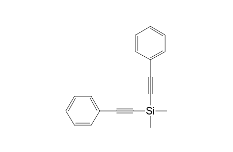 Dimethyl-bis(2-phenylethynyl)silane