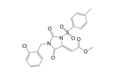 Methyl (Z)-[1-(2-Chlorobenzyl)-2,5-dioxo-3-tosylimidazolidin-4-ylidene]acetate