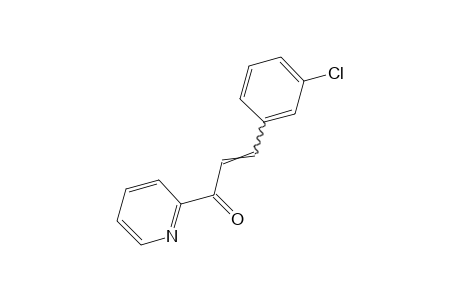 3-(m-CHLOROPHENYL)-1-(2-PYRIDYL)-2-PROPEN-1-ONE