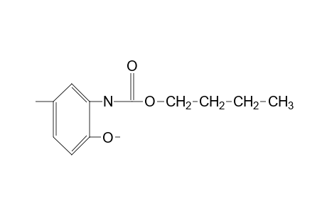 2-methoxy-5-methylcarbanilic acid, butyl ester