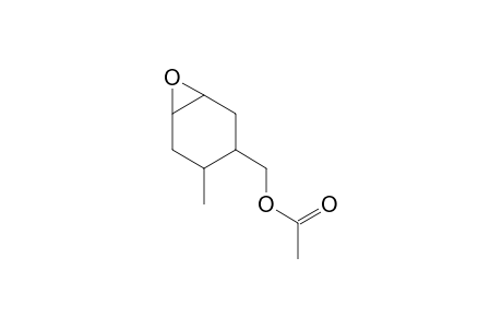 4-methyl-7-oxobicyclo [4.1.0]heptane-3-methanol, acetate
