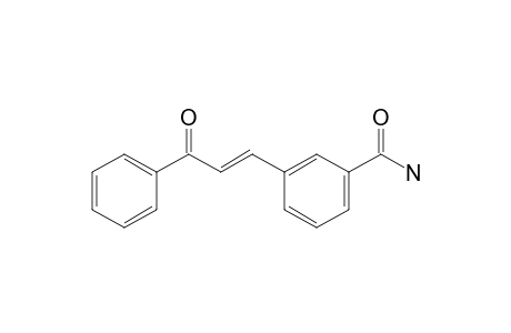 3-[(E)-3-keto-3-phenyl-prop-1-enyl]benzamide