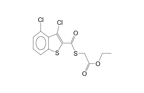 ethyl 3,4-dichloro-2-benzothienylcarbonylthioacetate