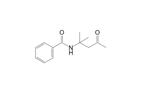 N-(1,1-dimethyl-3-oxobutyl)benzamide
