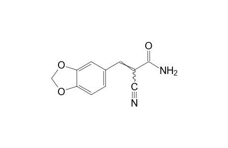 α-cyano-3,4-(methylenedioxy)cinnamamide