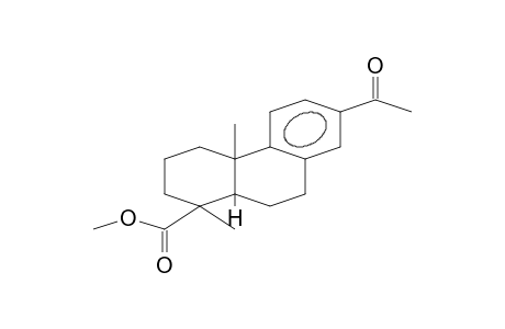(+)-13-Acetyl-podocarpa-8,11,13-trien-19-oic acid, methyl ester