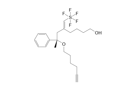 (S, E)-7-(hex-5-yn-1-yloxy)-5-((pentafluoro-.lambda.6-sulfaneyl)methylene)-7-phenyloctan-1-ol