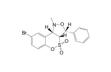 (3R,3aR,9bS)-8-Bromo-1-methyl-3-phenyl-1,3,3a,9b-tetrahydro-2,5-dioxa-4-thia-1-aza-cyclopenta[a]naphthalene 4,4-dioxide