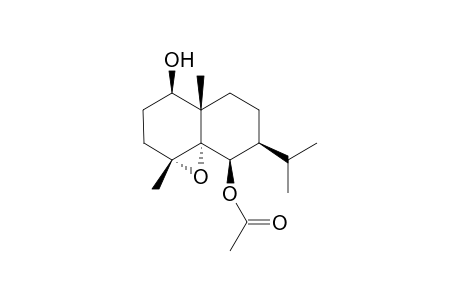 1.beta.-Hydroxy-4.alpha.,5.alpha.-epoxy-6.beta.-acetoxy-eudesmane