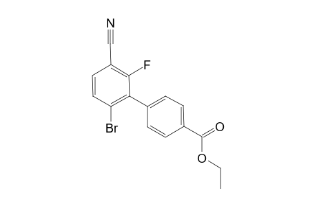 ethyl 6'-bromo-3'-cyano-2'-fluorobiphenyl-4-carboxylate