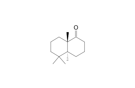 trans-3,4,4a,5,6,7,8,8a-Octahydro-5,5,-8a-trimethylnaphthalene-1(2H)-one