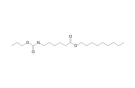 6-Aminocaproic acid, N-propoxycarbonyl-, nonyl ester