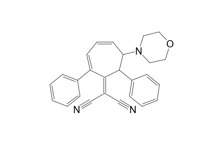 1-(Dicyanomethylene)-6-morpholino-2,7-diphenylcyclohepta-2,4-diene